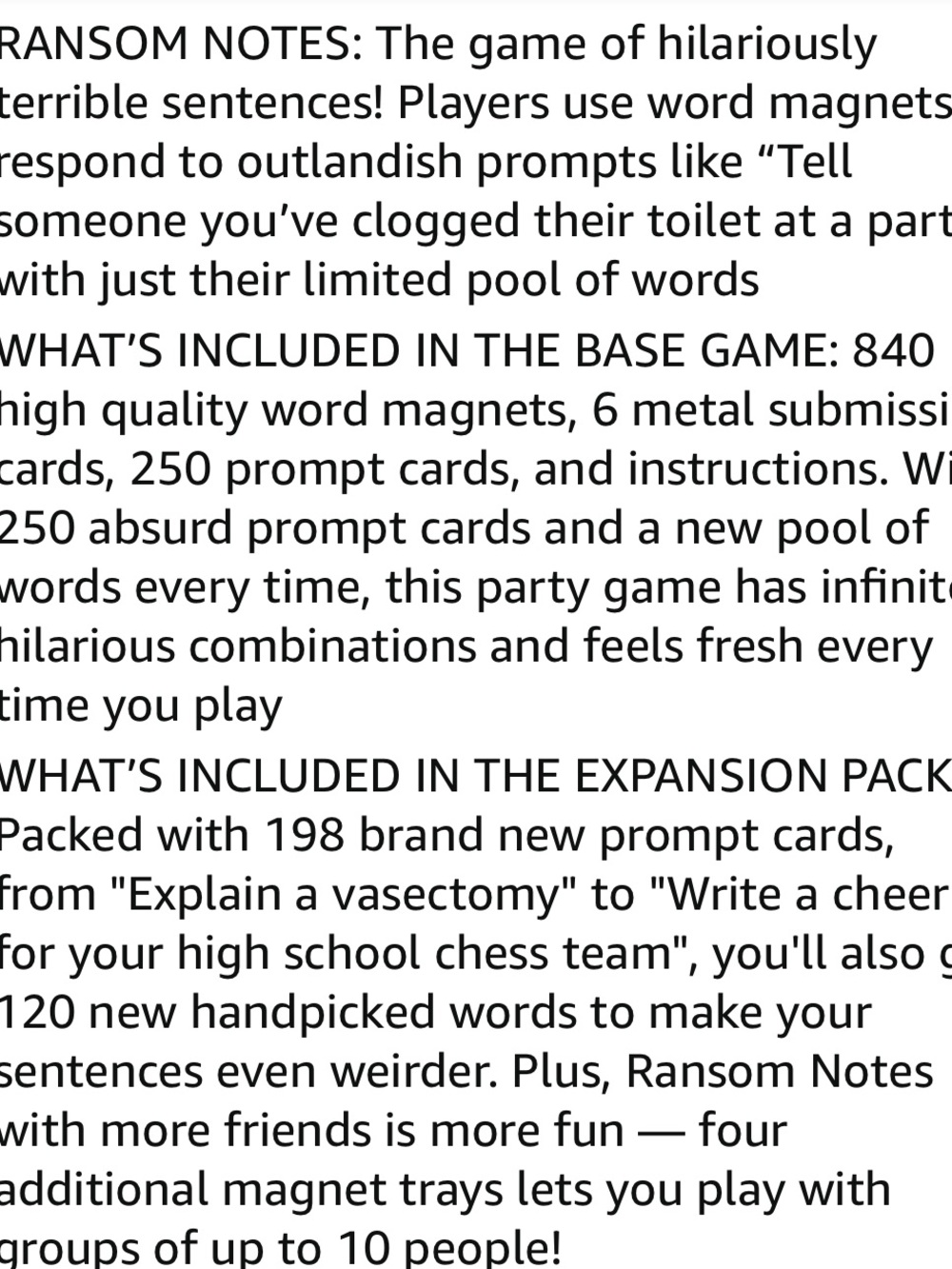 Ransom Notes Game - Picture 10 of 12